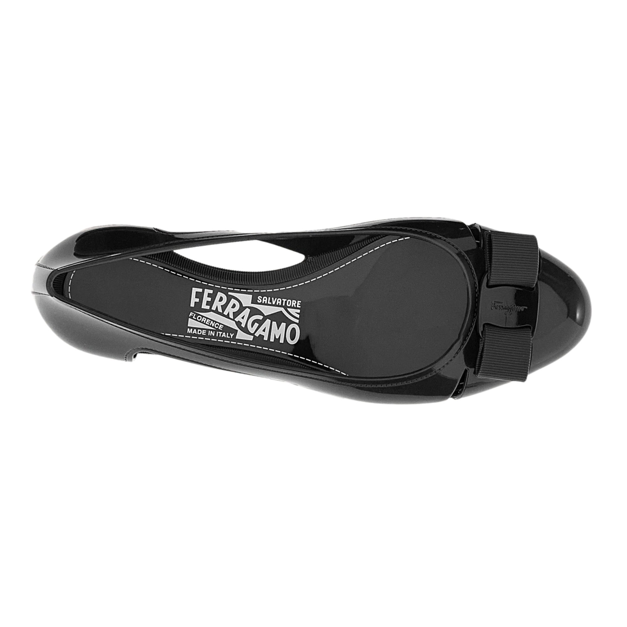 Salvatore Ferragamo Vara Jelly Leather Flat 3cm Womens Style : 035656 726363