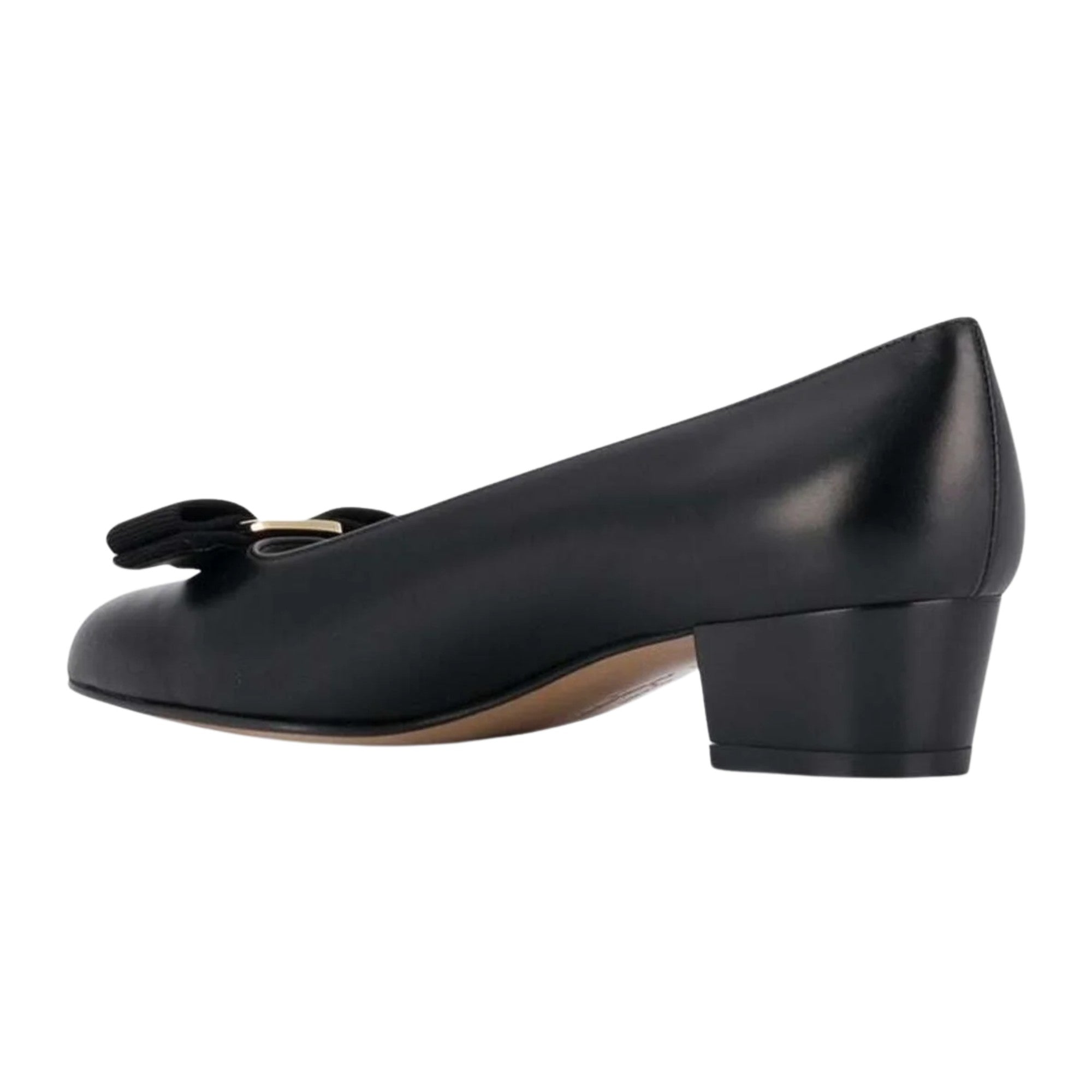 Salvatore Ferragamo Vara Leather Pump Womens Style : 0574571