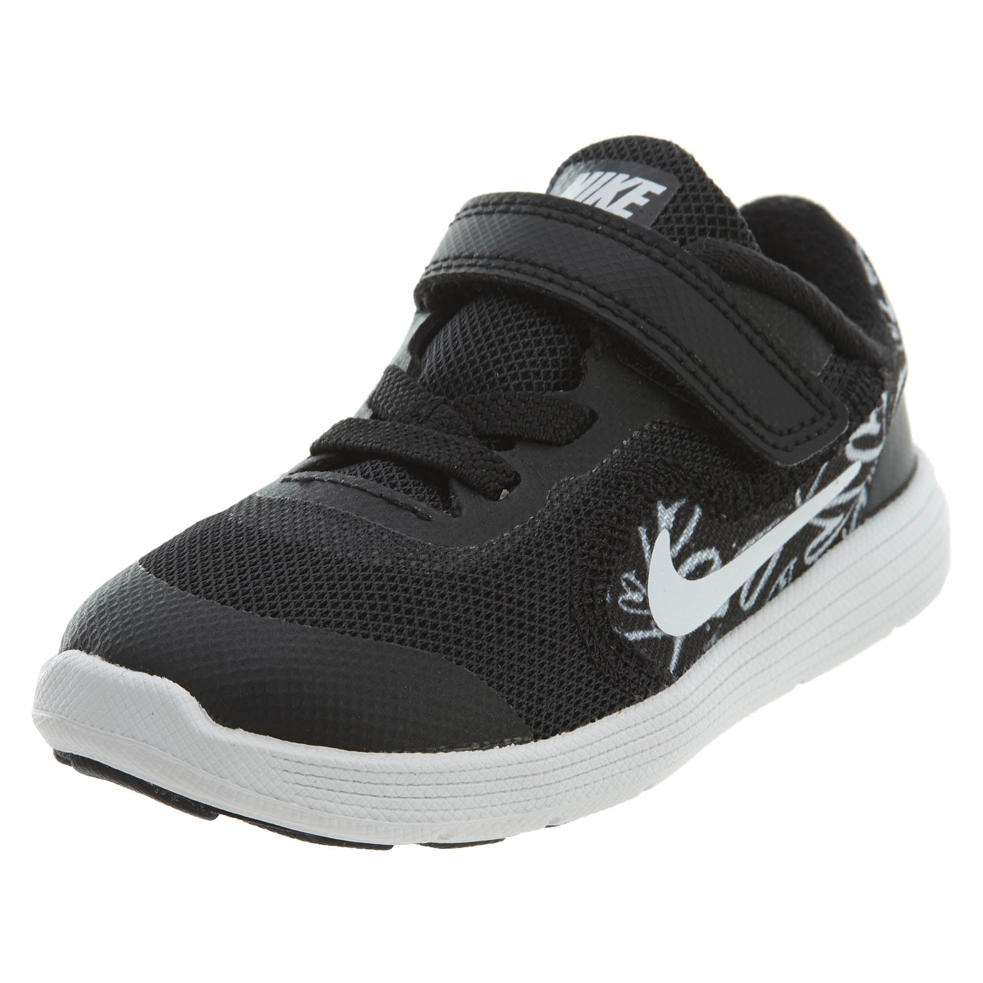 Nike Revolution 3 Print TD 'Black Lava Glow' Boys / Girls Style :870048