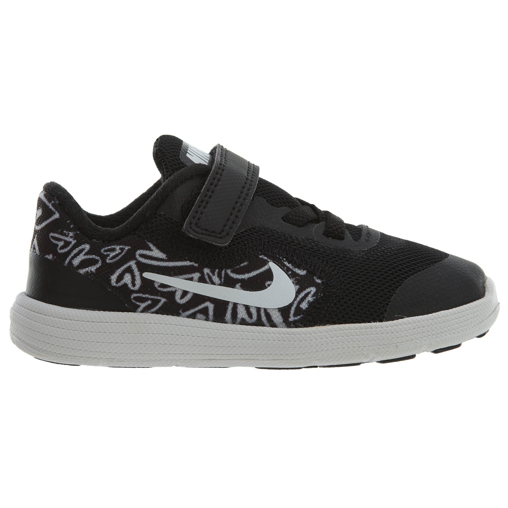 Nike Revolution 3 Print TD 'Black Lava Glow' Boys / Girls Style :870048