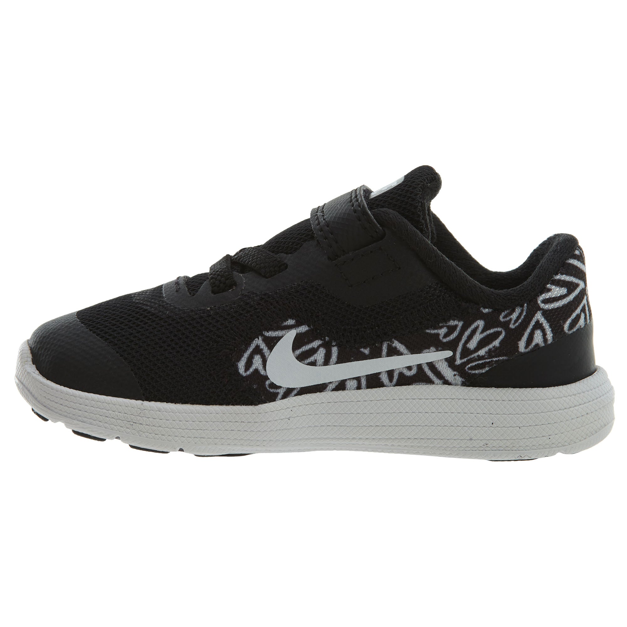 Nike Revolution 3 Print TD 'Black Lava Glow' Boys / Girls Style :870048