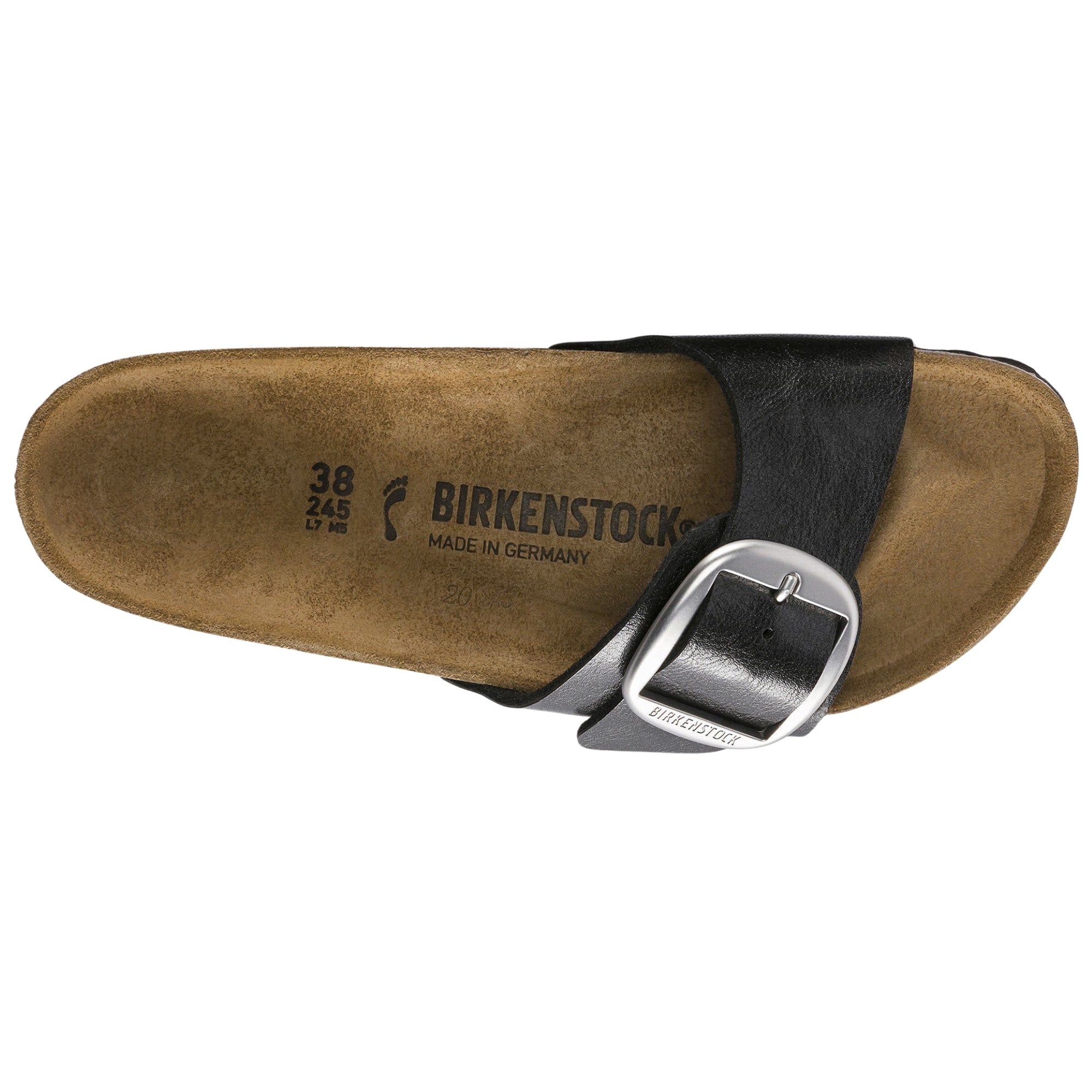 Madrid Big Buckle Birko Flor Graceful Licorice