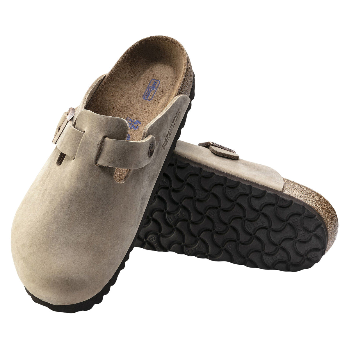Birkenstock Boston Soft Footbed Oiled Leather Tobacco Brown