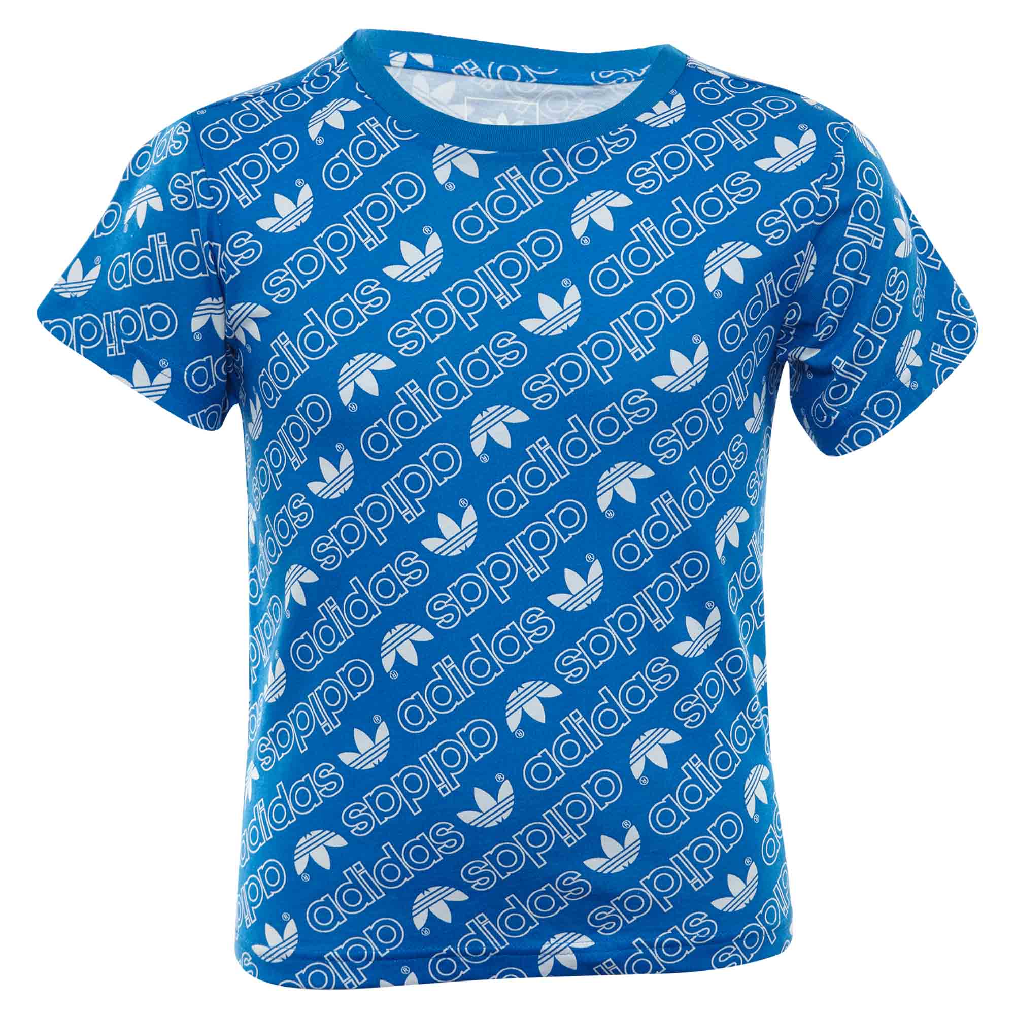 Adidas Trefoil Monogram Tee Toddlers Style : Dn8158