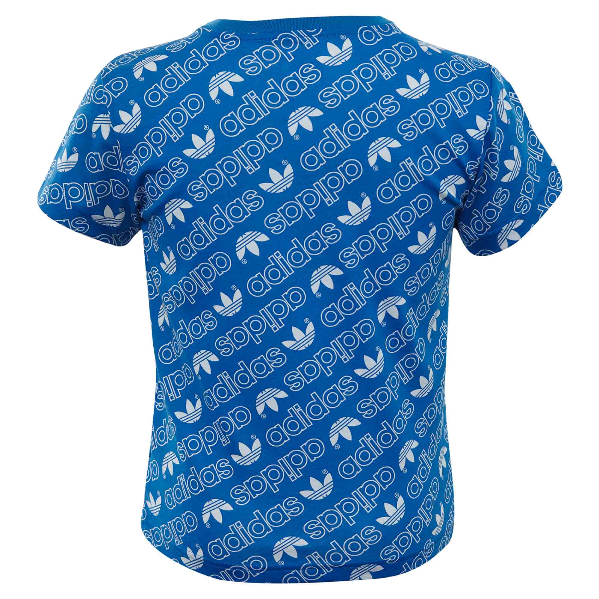 Adidas Trefoil Monogram Tee Toddlers Style : Dn8158