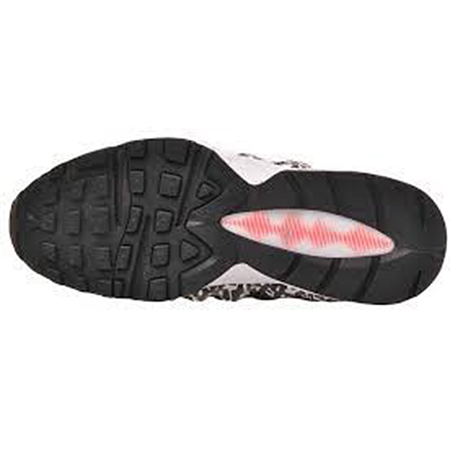 Nike Air Max 95 Print Black White Bright Crimson (GS)