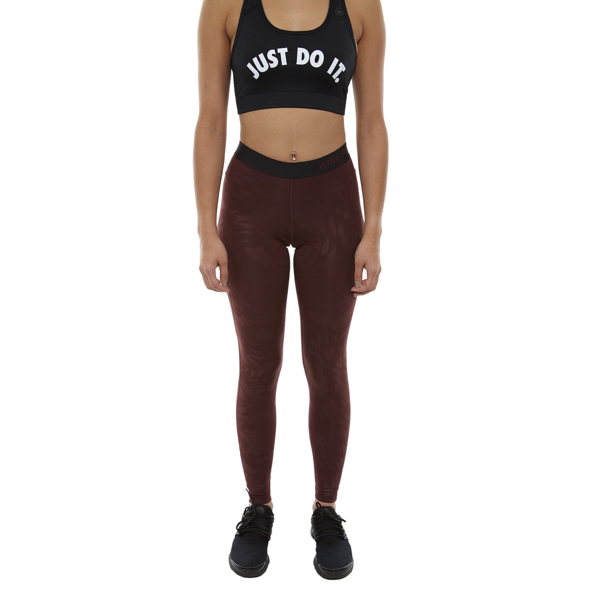 Nike Pro Warm Embossed Wing Tights Womens Style : 932084-652