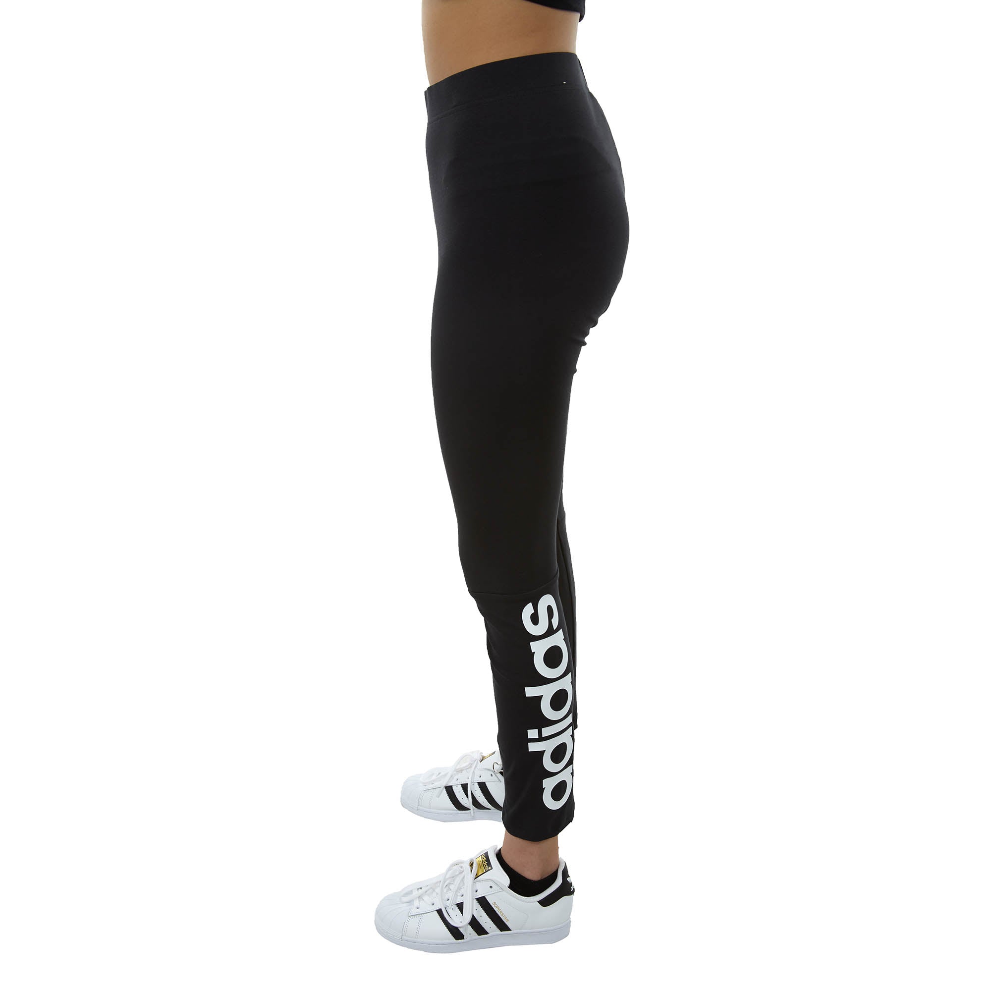 Adidas Essential Linear Tights Womens Style : S97155-BlK