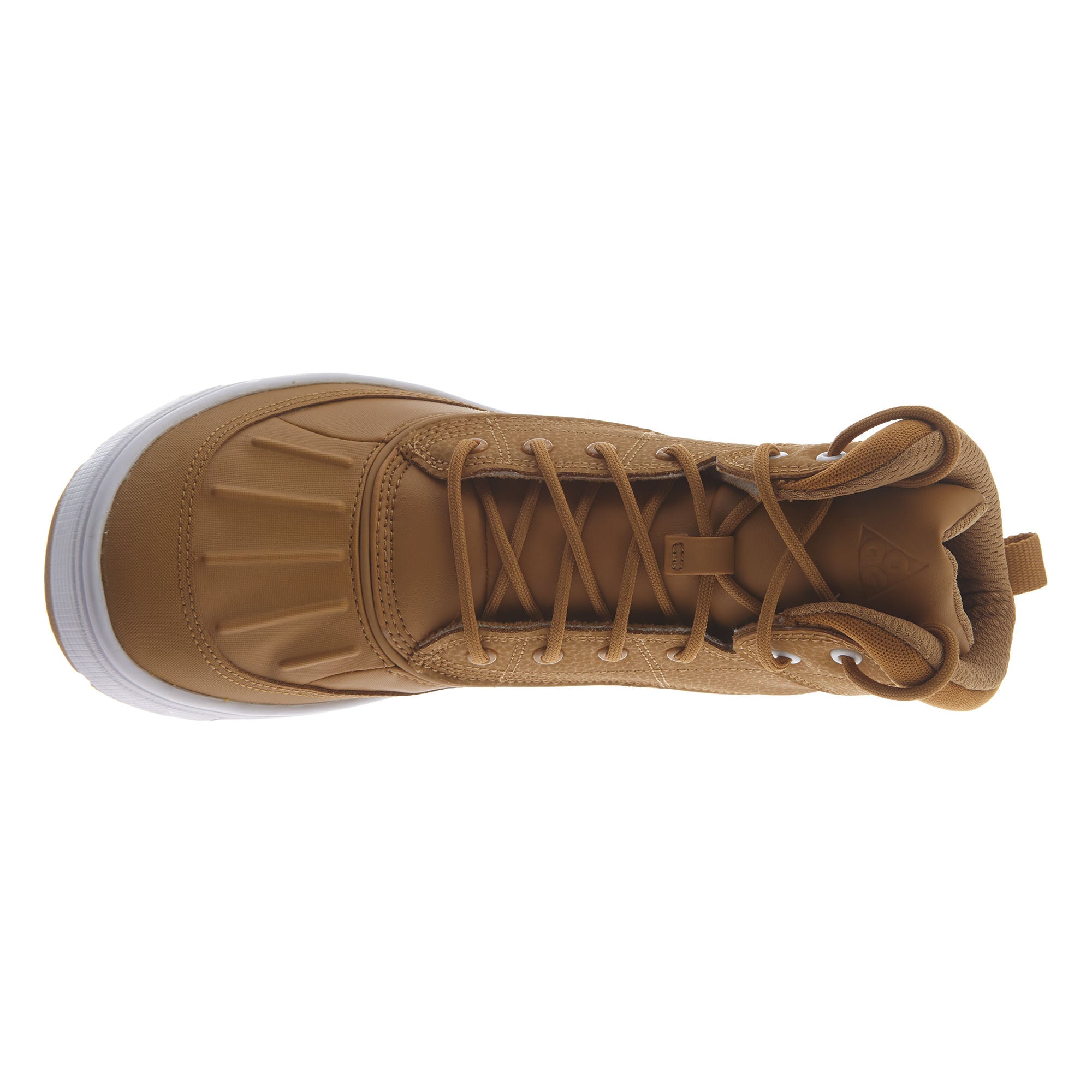 Nike Woodside 2 High Snow Boots Wheat/ White Boys / Girls Style :524872