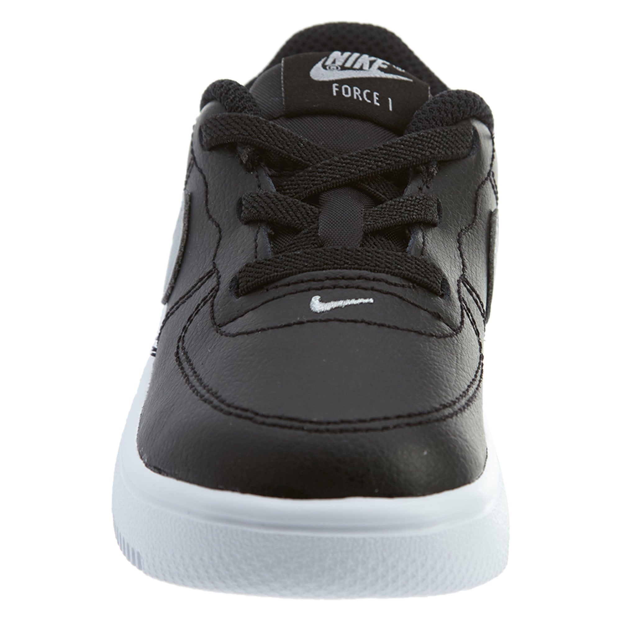 Nike Force 1 '18 TD Black/Metallic Silver Boys / Girls Style :905220