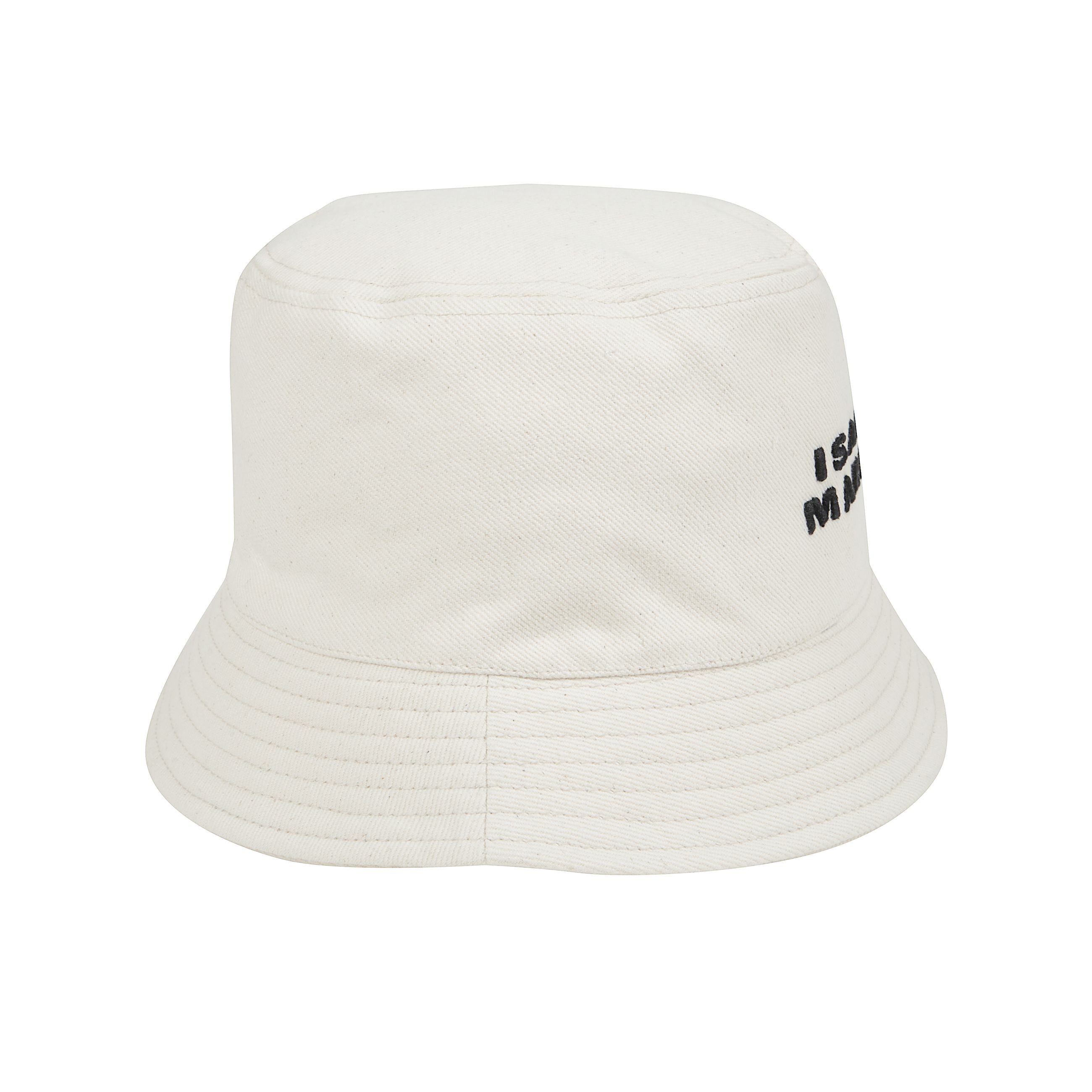 Cappello haley alla pescatora con logo ricamato