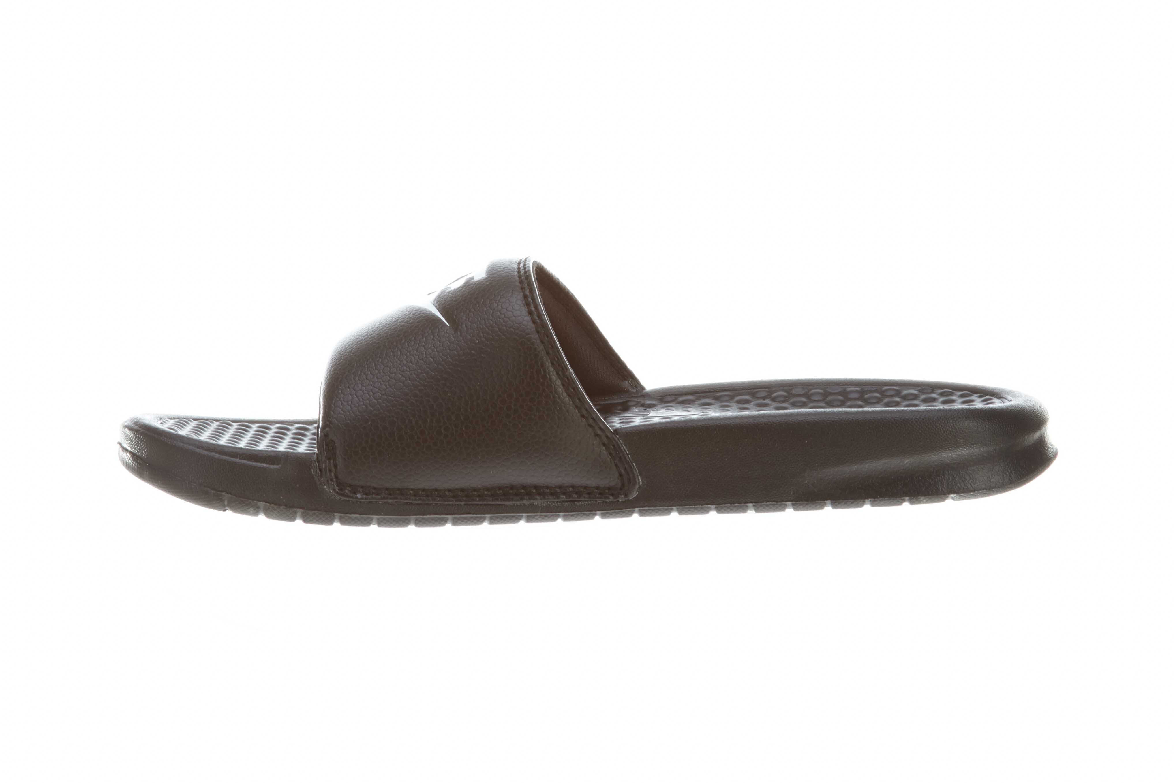 Nike Benassi JDI Sandals Black/white Mens Style :343880