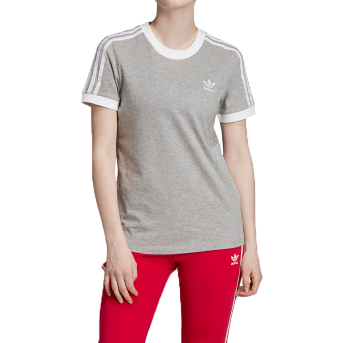 Adidas 3-stripes Tee Womens Style : Ed7593