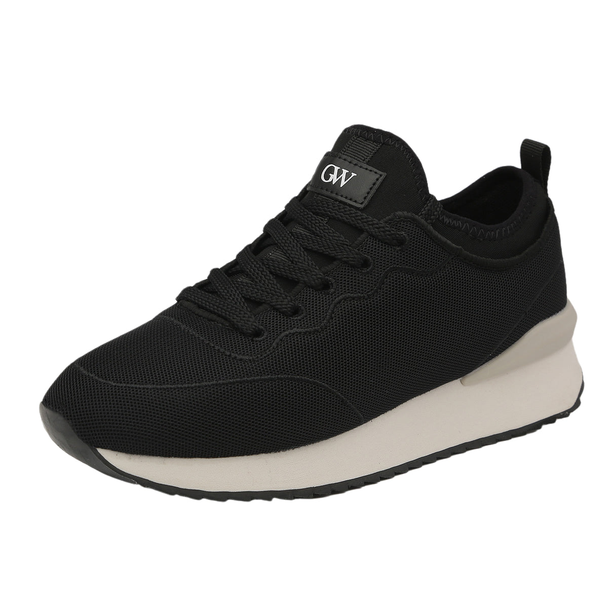 G WEST WOMENS LACE UP SNEAKER