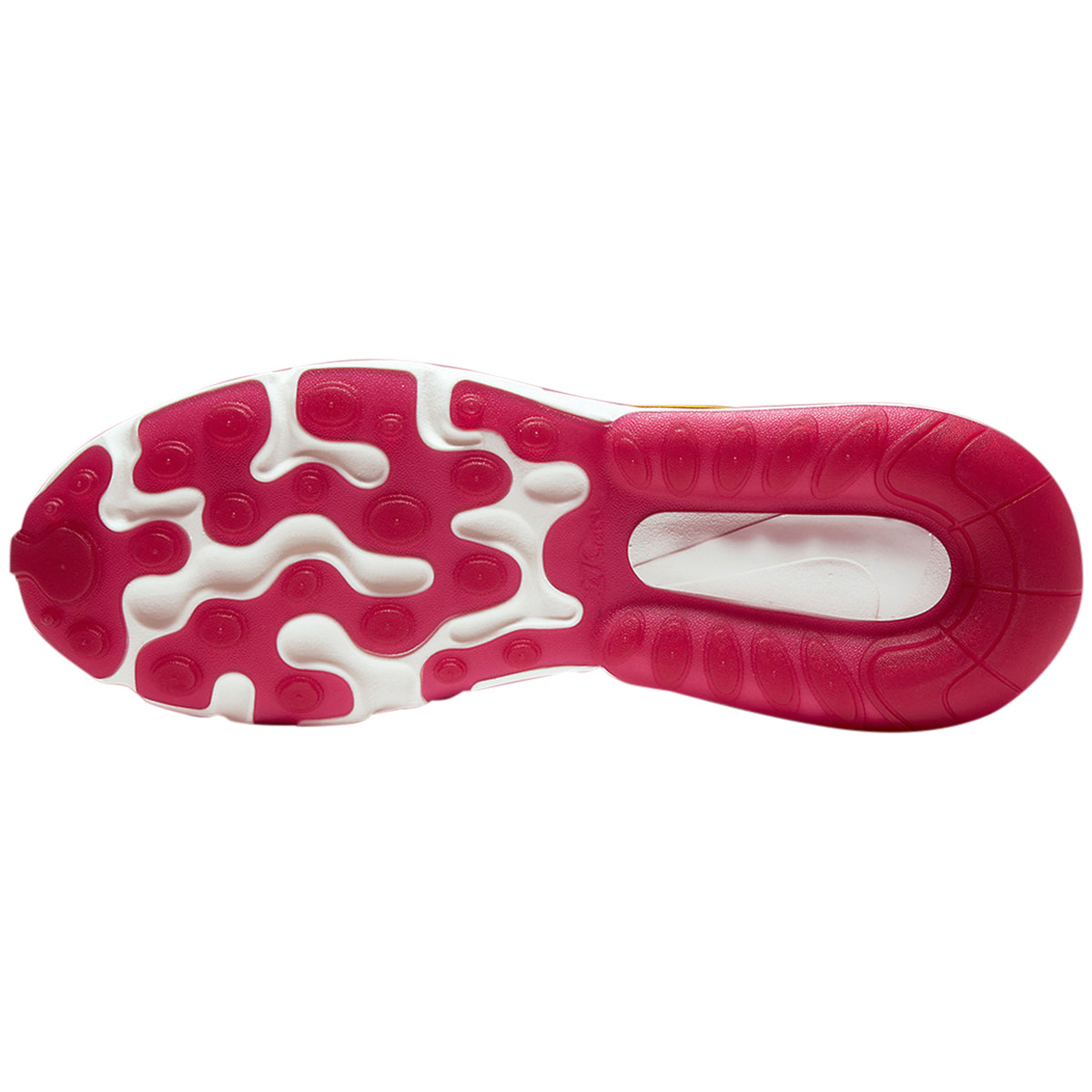 Nike Air Max 270 React Noble Red Team Gold