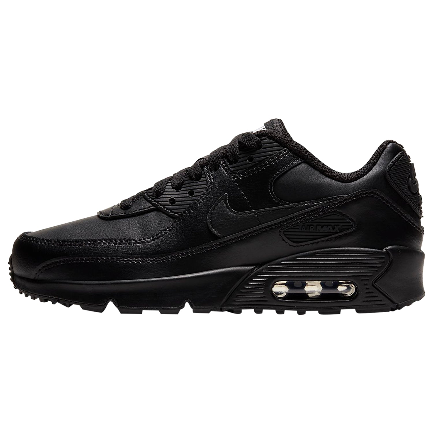 Nike Air Max 90 Recraft Triple Black (GS)