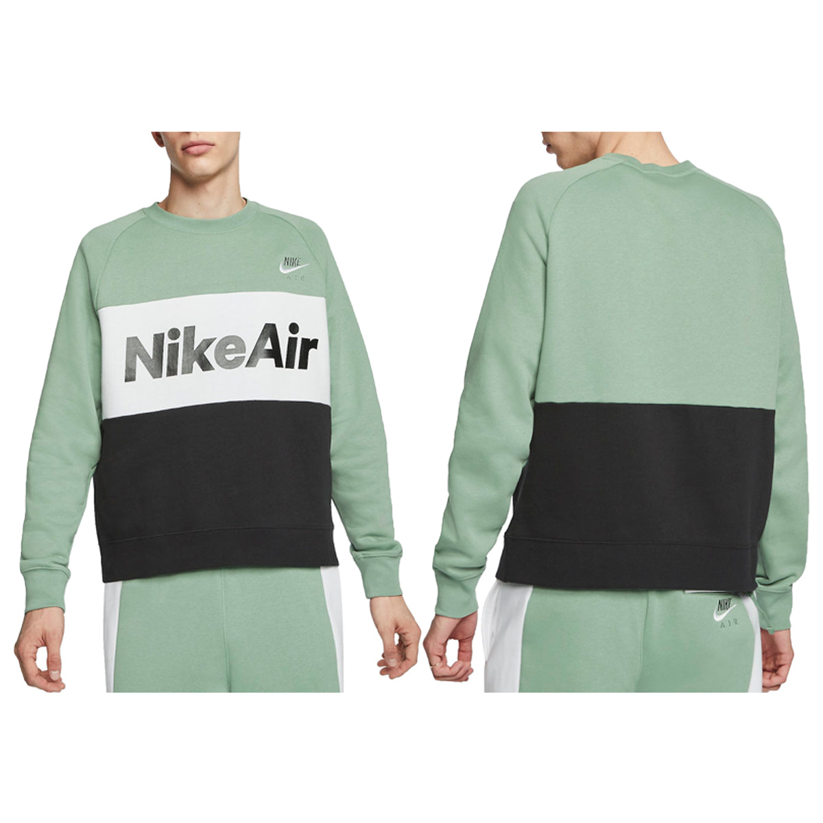 Nike Air Colorblock Fleece Crewneck Sweatshirt Mens Style : Cj4827