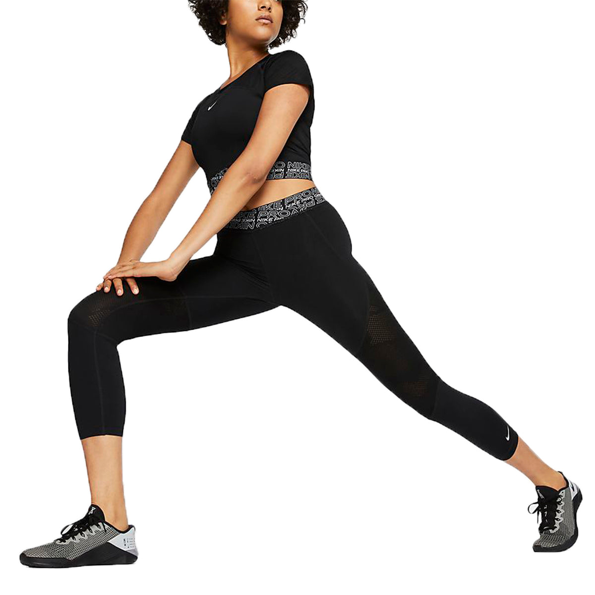 Nike Pro Crop Tights Womens Style : Cj4187