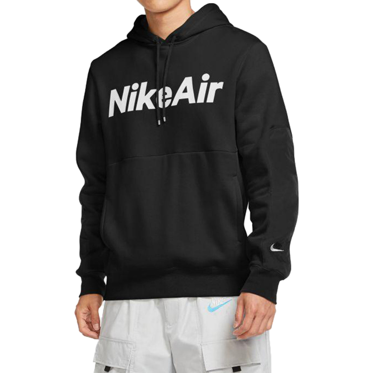 Nike Air Block Logo Fleece Hoodie Mens Style : Cu4139