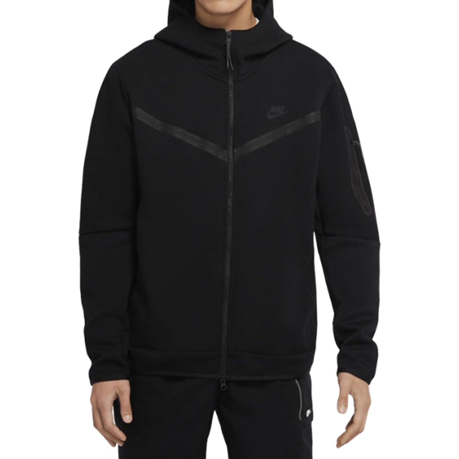 Nike Sportswear Tech Fleece Full-Zip Hoodie Black