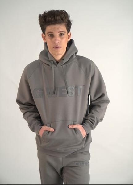G-WEST Big Logo Hoodies Mens Style: GWLFHD6000