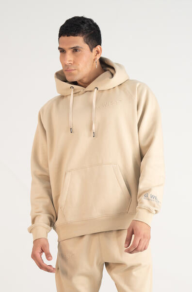 G West Small Logo Hoodies Mens Style : GWLFHD6001