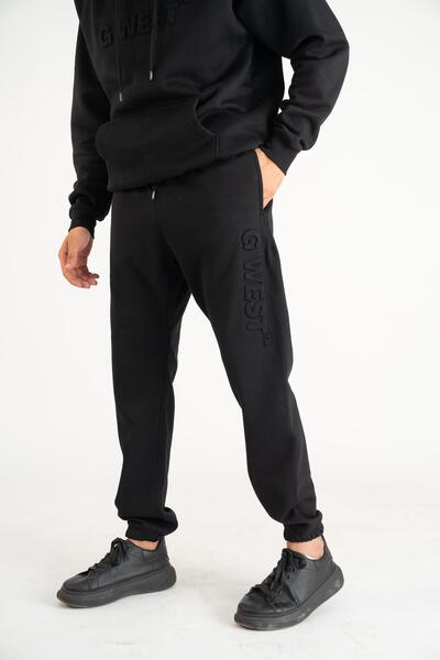 G West Embossed Logo Joggers Mens Style : GWLFJ6002