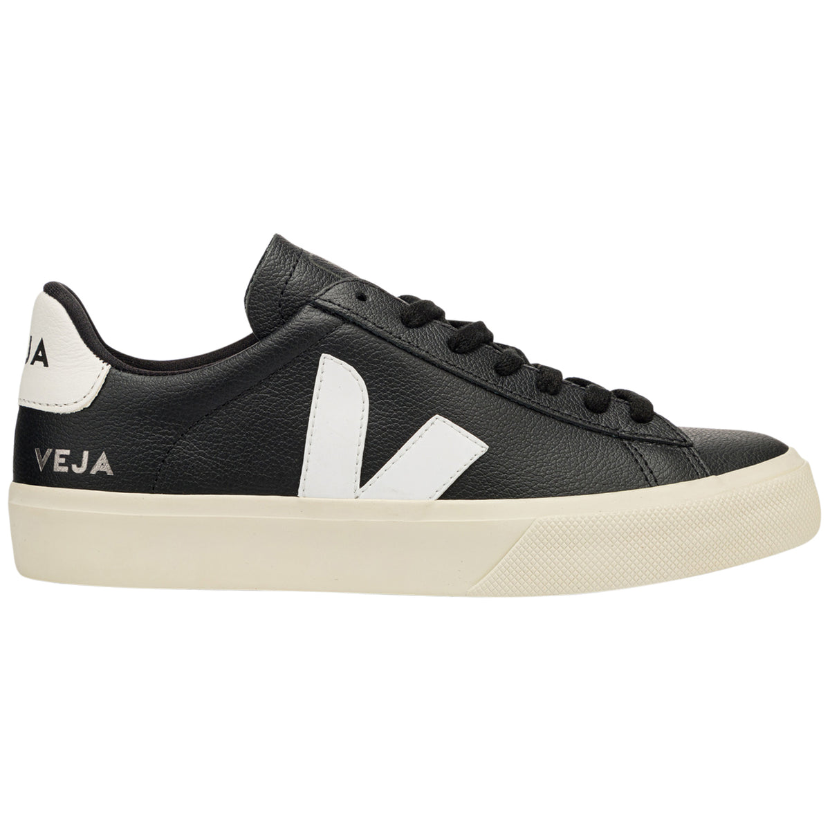 Veja Campo Chromefree Black_white Womens Style : Cp0501215a