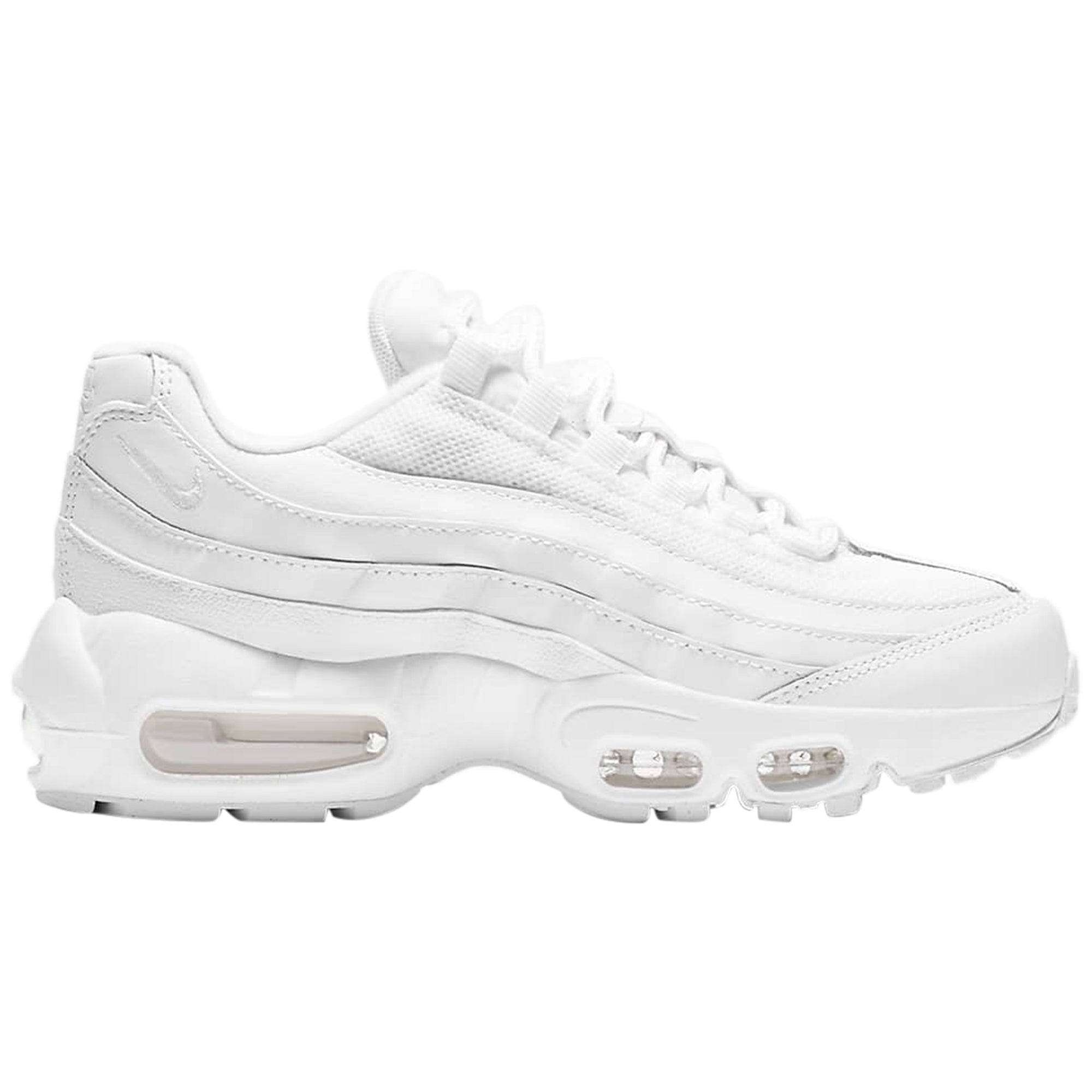 Nike Air Max 95 Recraft Triple White (GS)