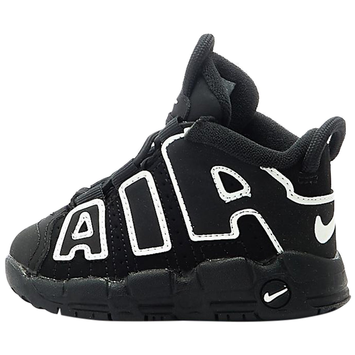 Nike Air More Uptempo Black White (TD)