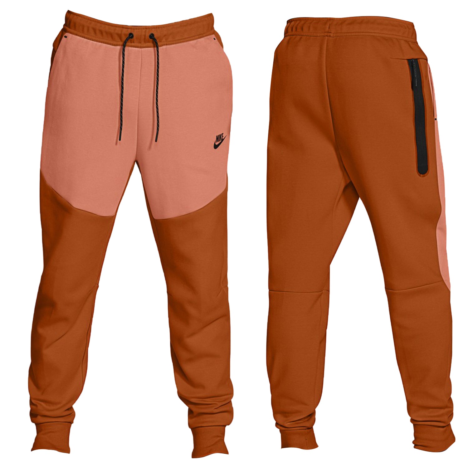Nike Sportswear Tech Fleece Joggers Campfire Orange Black