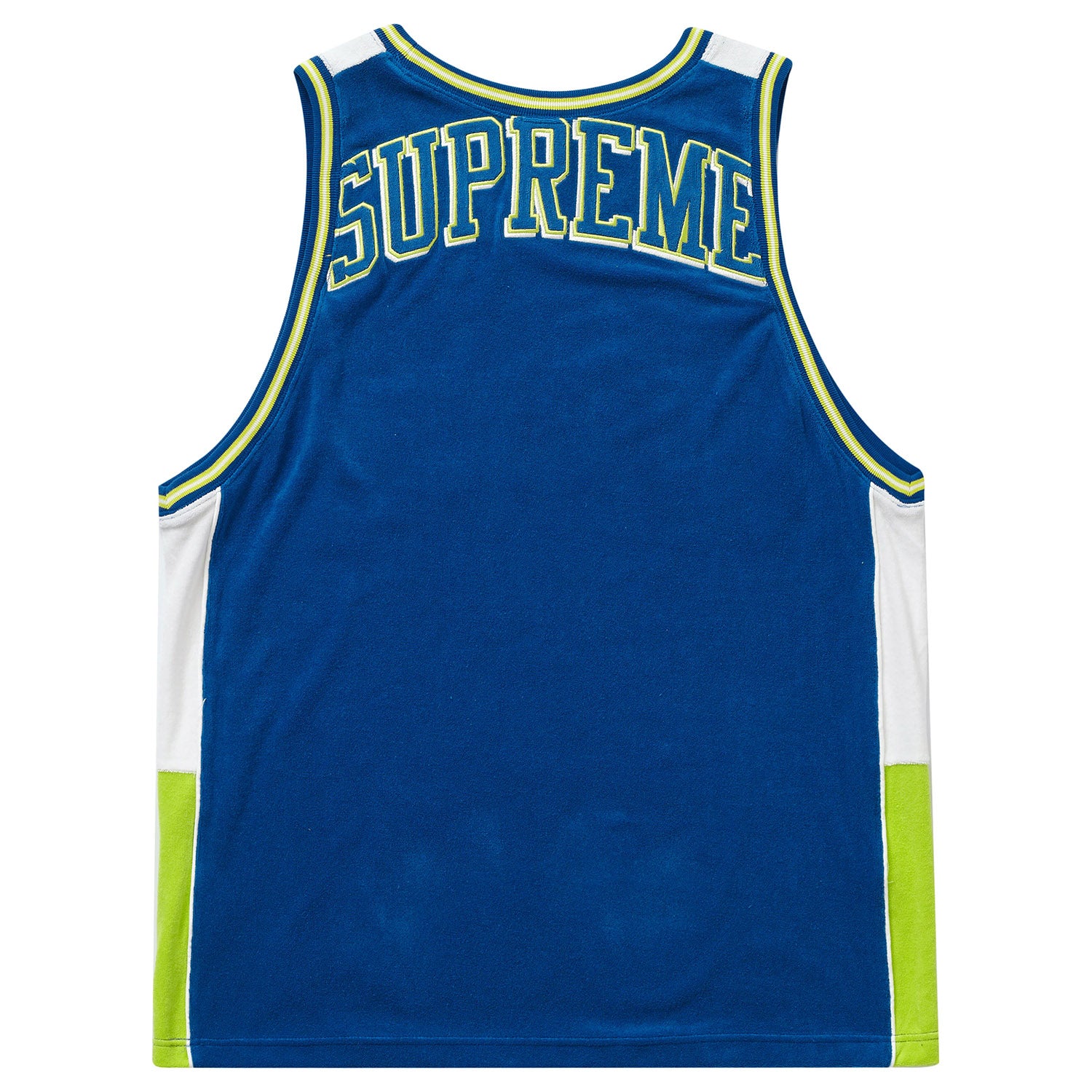 Supreme Terry Basketball Jersey Royal