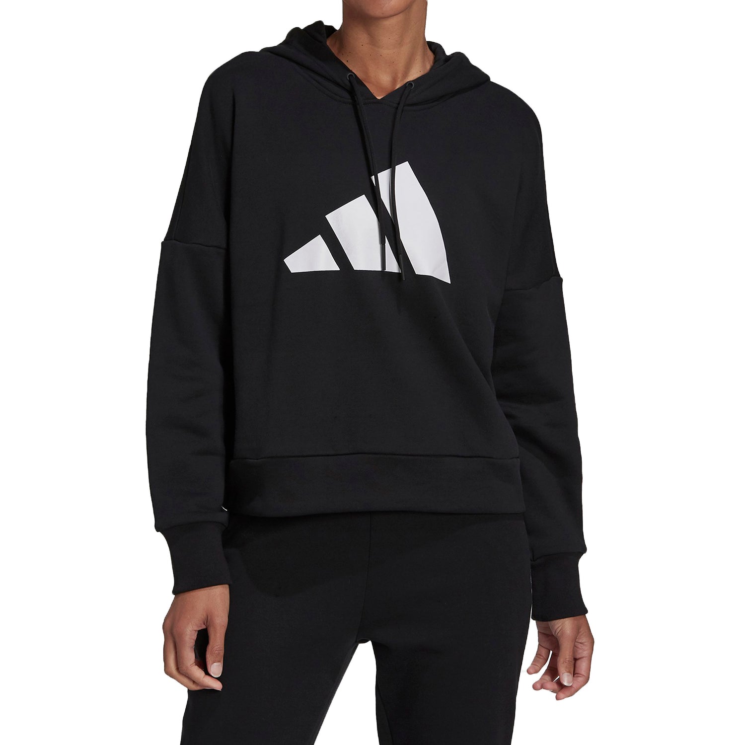 Adidas Essentials Fleece 3-stripes Hoodie Womens Style : H24080