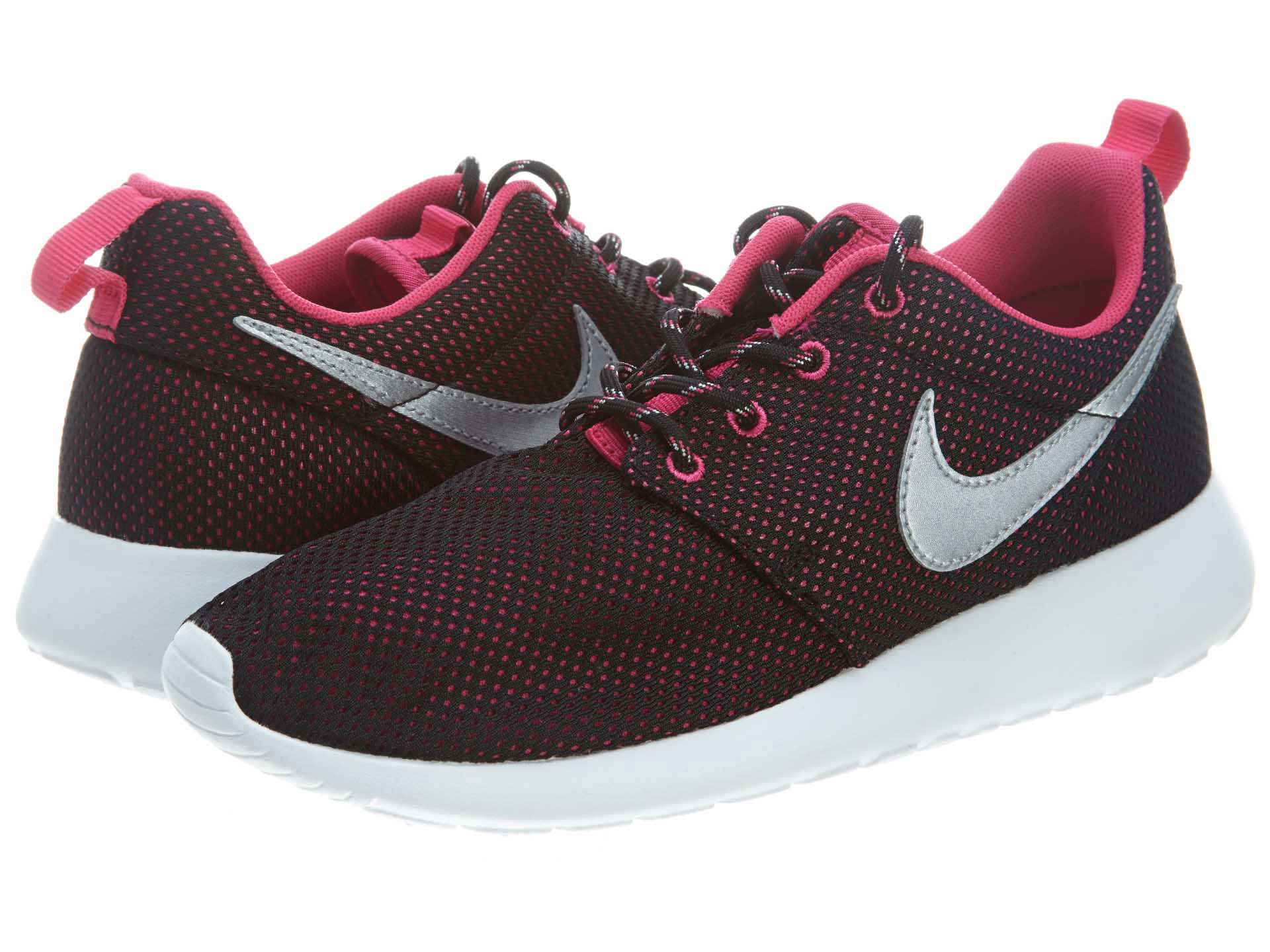 Nike Roshe Run Metallic Silver Pink