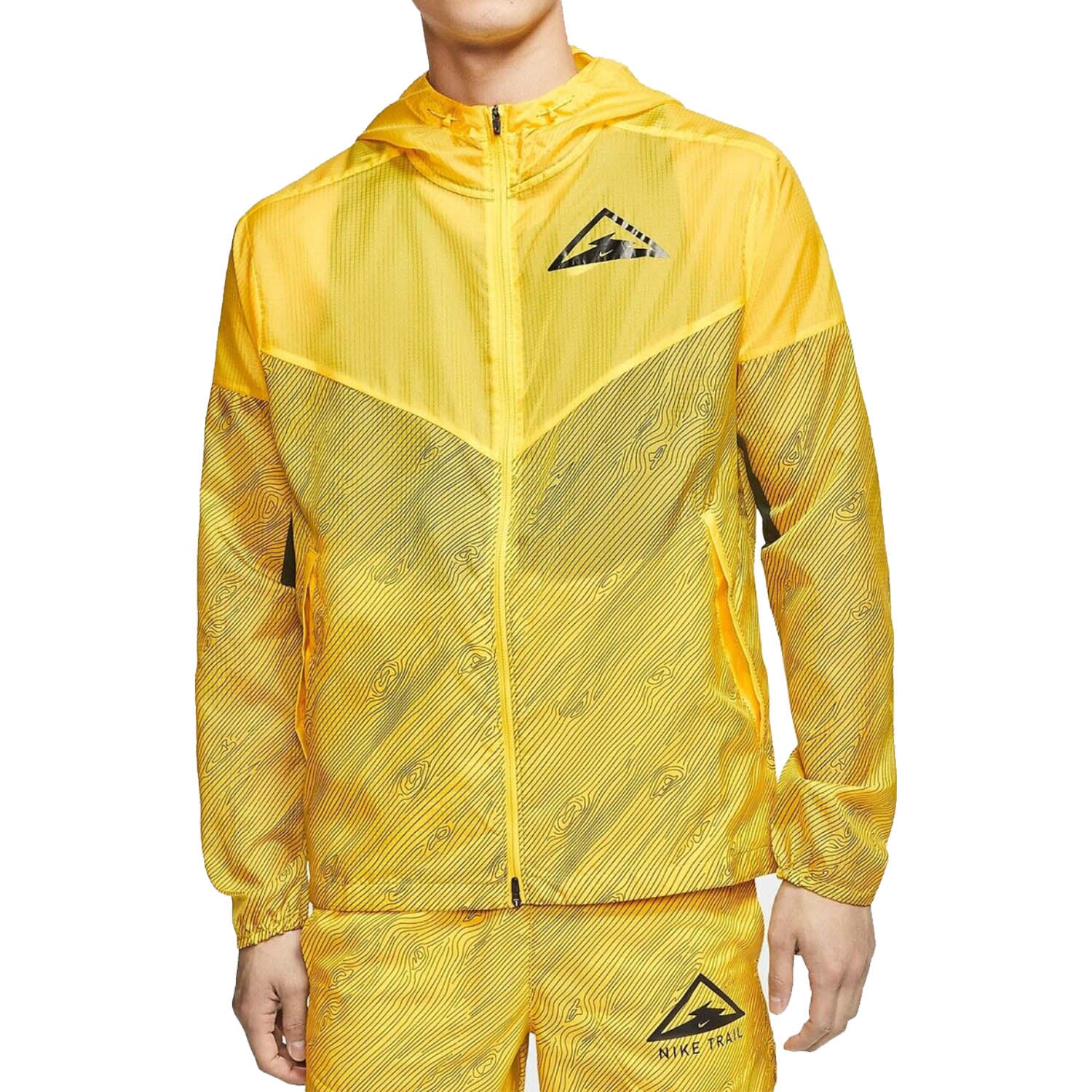 Nike Windrunner Hooded Trail Running Jacket Mens Style : Cq7961