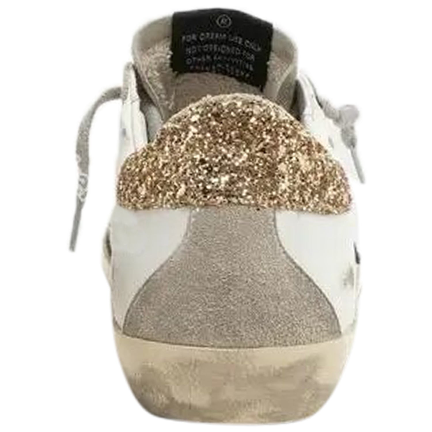 Golden Goose Super-Star White Red Glitter (W)