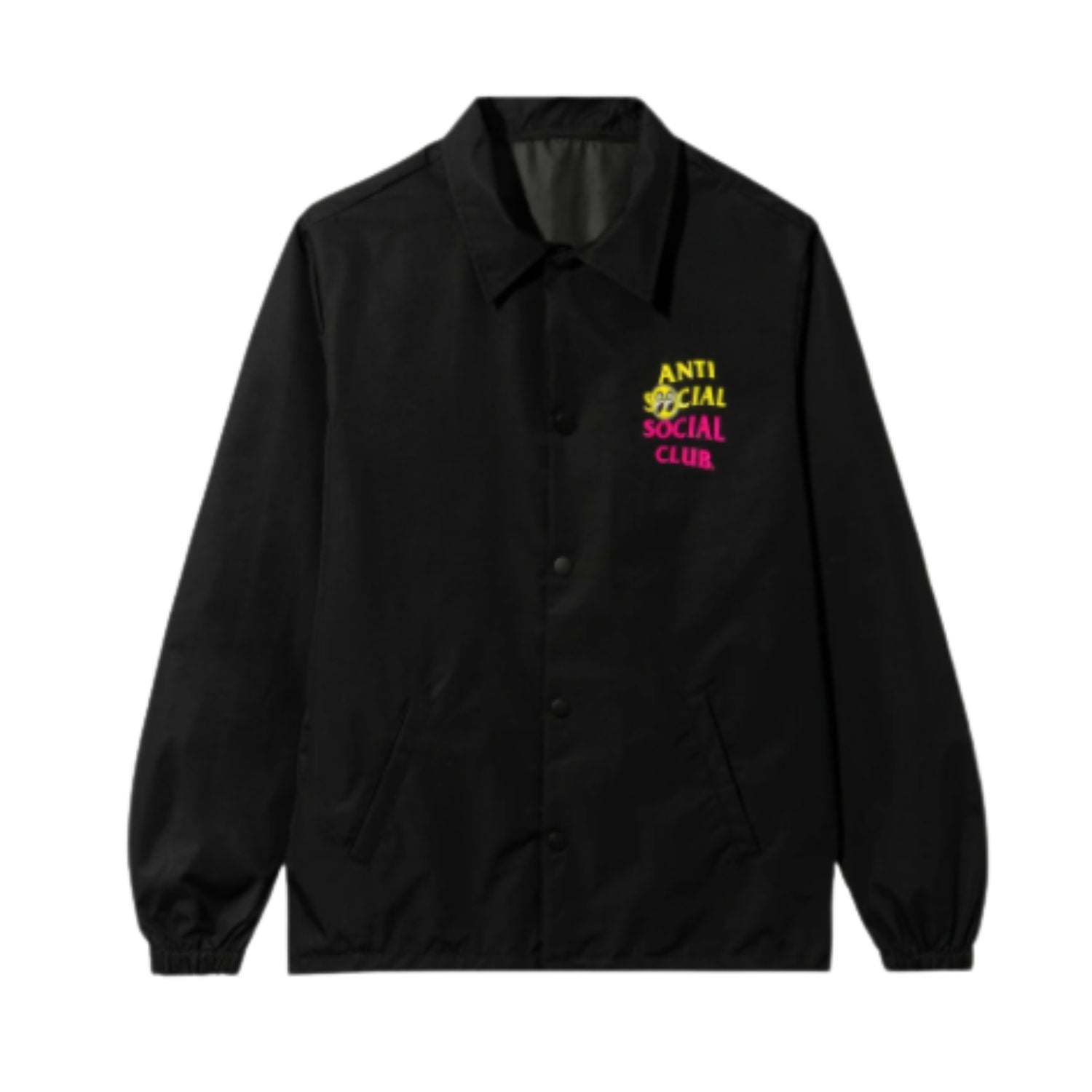 Anti Social Social Club X Mooneyes Curbed Coaches Jacket Black