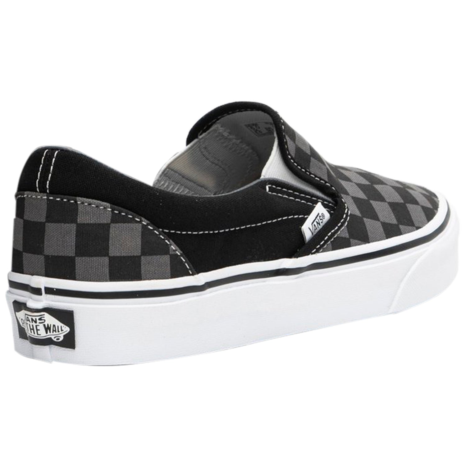 Vans Classic Slip-On Checkerboard Black Grey