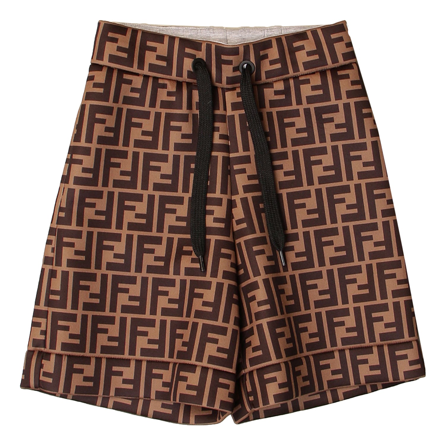 Fendi Teen Ff Logo-print Short Big Kids Style : Jmf303aezj
