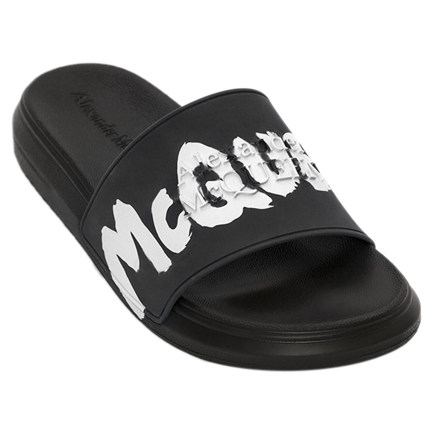Alexander Mcqueen Slider Logo/graff.logo Print Mens Style : 682490w4qs3
