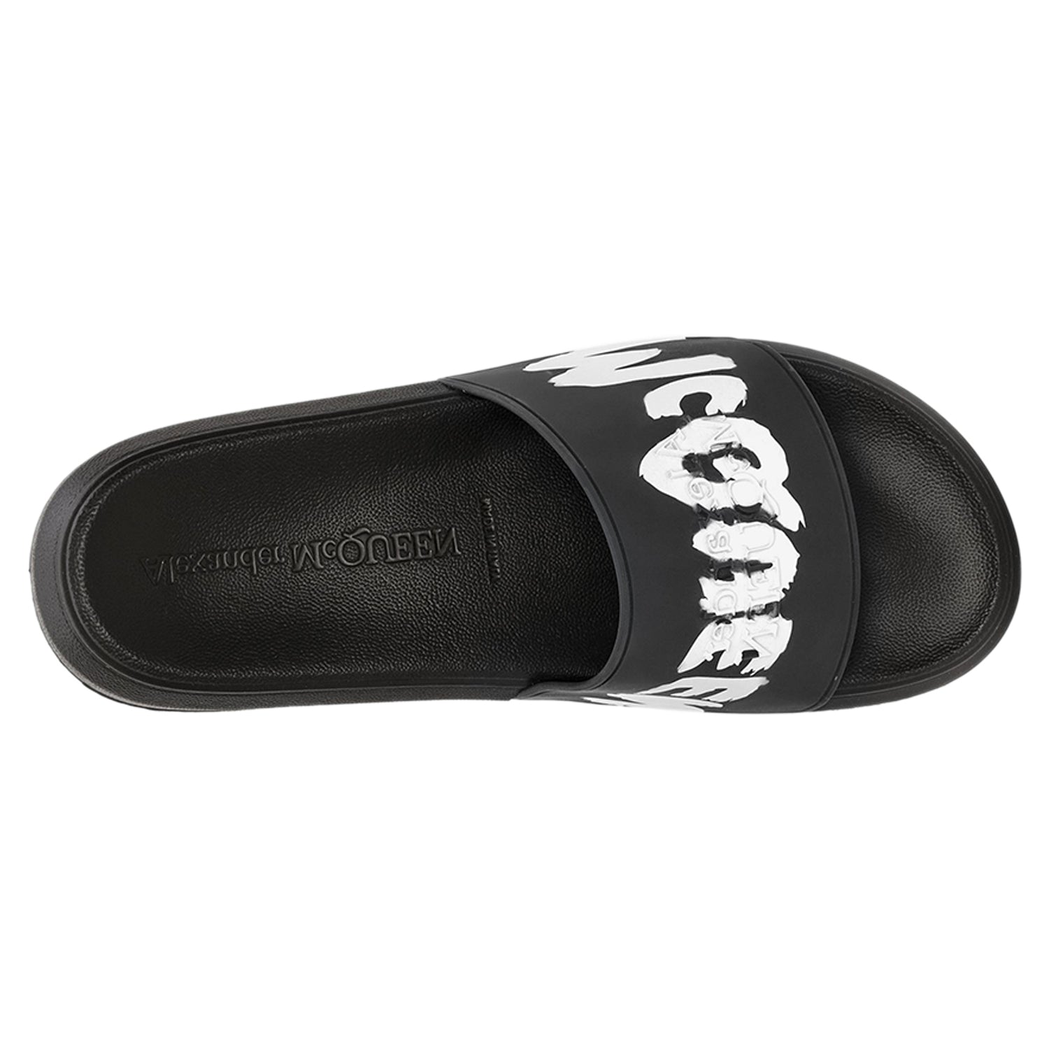 Alexander Mcqueen Slider Logo/graff.logo Print Mens Style : 682490w4qs3