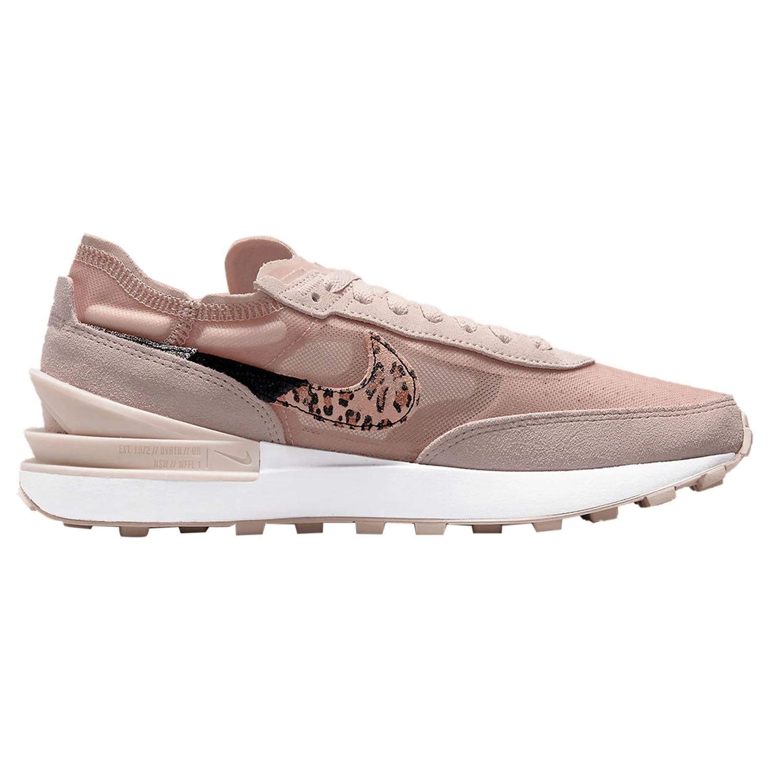 Nike Waffle One Fossil Stone Leopard (Women's)