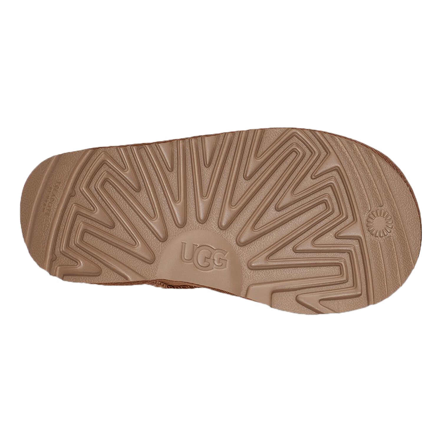 UGG Bailey Bow Plaid Punk Boot Chestnut (Toddler)