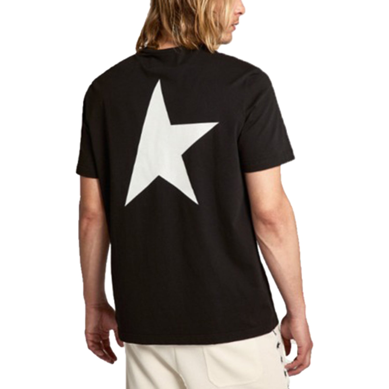 Golden Goose Regular S/s T-shirt Mens Style : Gmp01220.p000879.80203