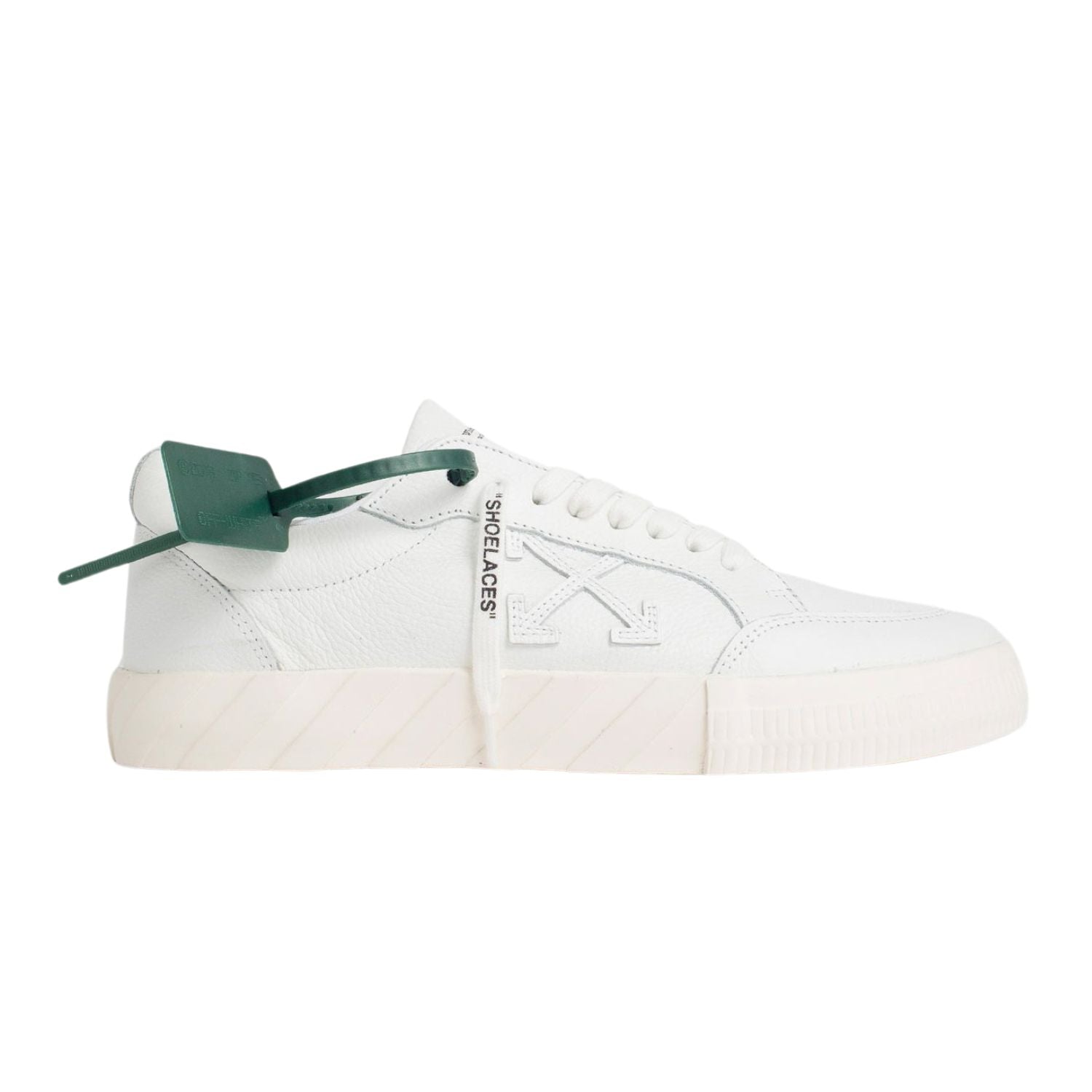 Off-white Low Vulcanized Calf Leather Mens Style : Omia085c99lea0010