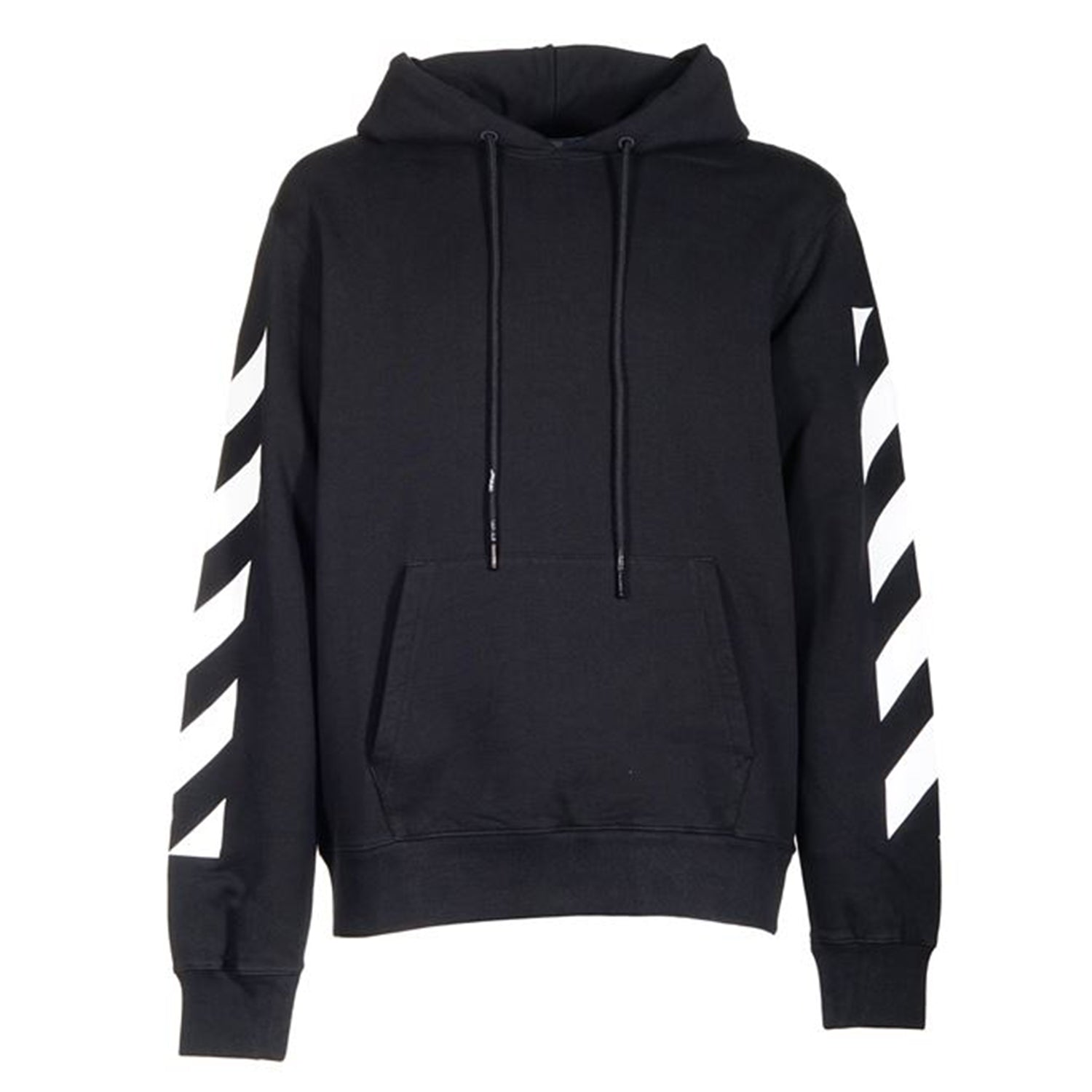 OFF-WHITE Diag Arrow Slim Hoodie Black