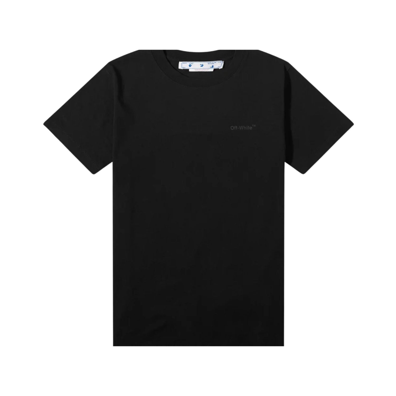 OFF-WHITE Diagonal Tab Slim T-Shirt Black