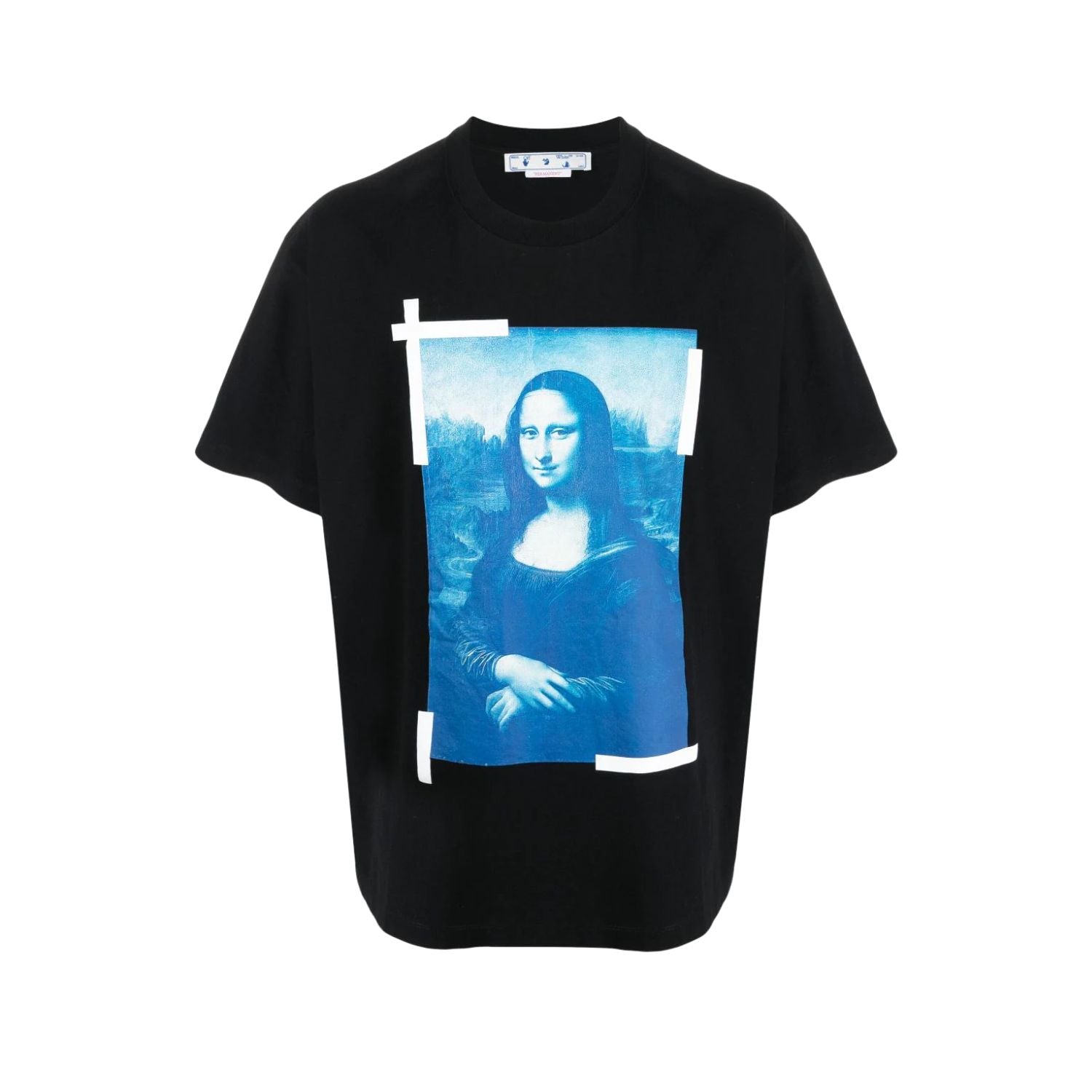 OFF-WHITE Monalisa Over S/S Tee Black/Blue