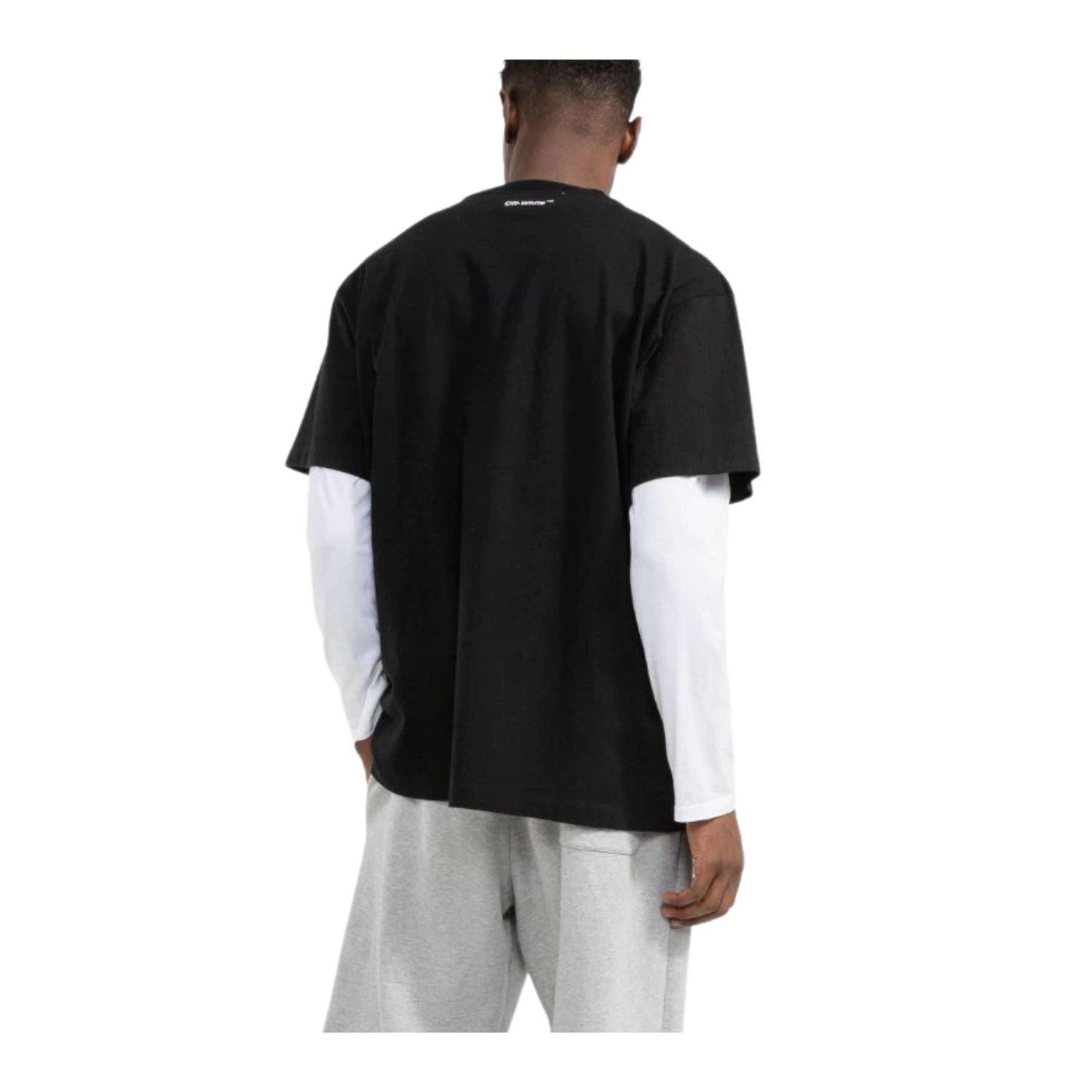 OFF-WHITE Monalisa Over S/S Tee Black/Blue