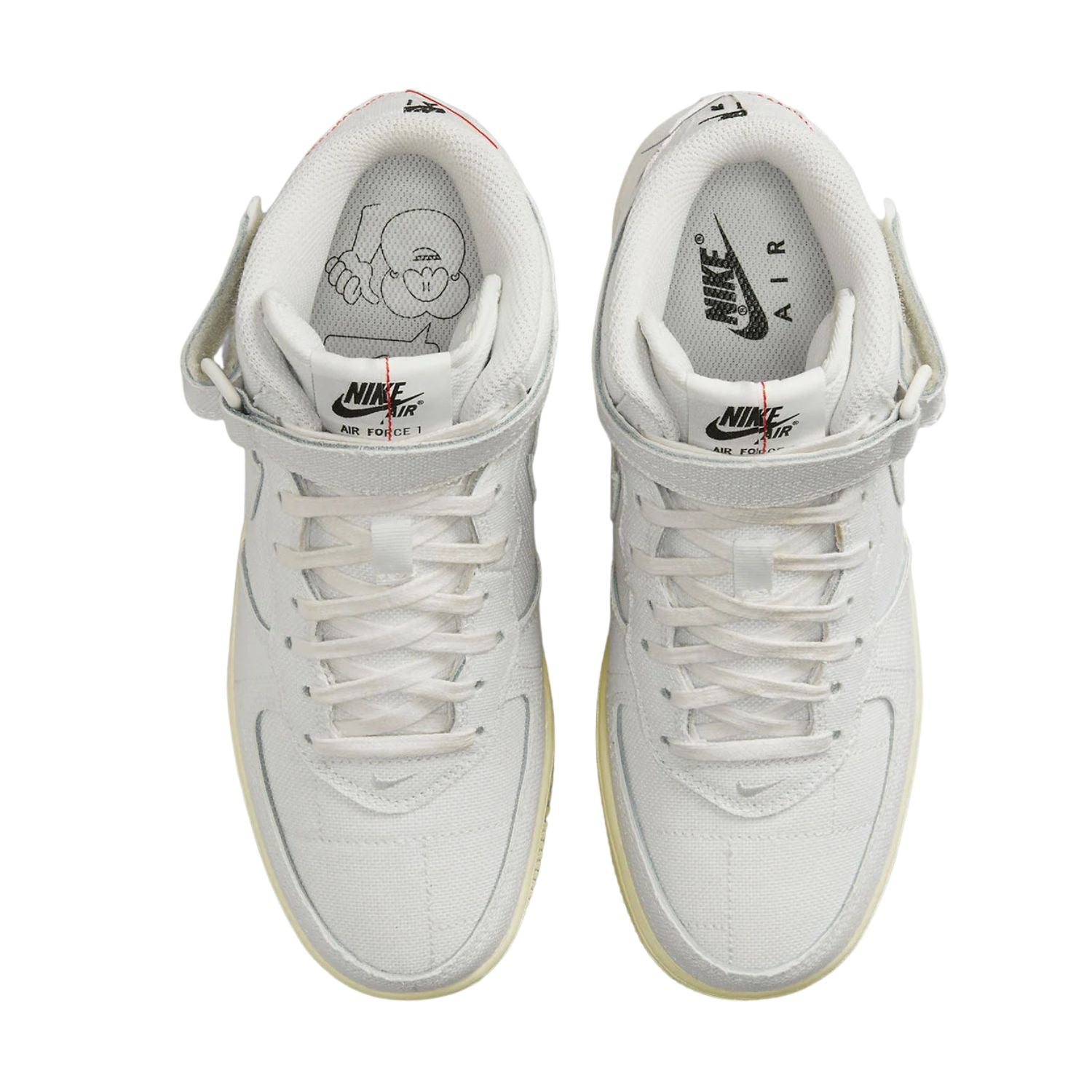 Nike Air Force 1 Mid '07 Summit White Canvas (Women's)